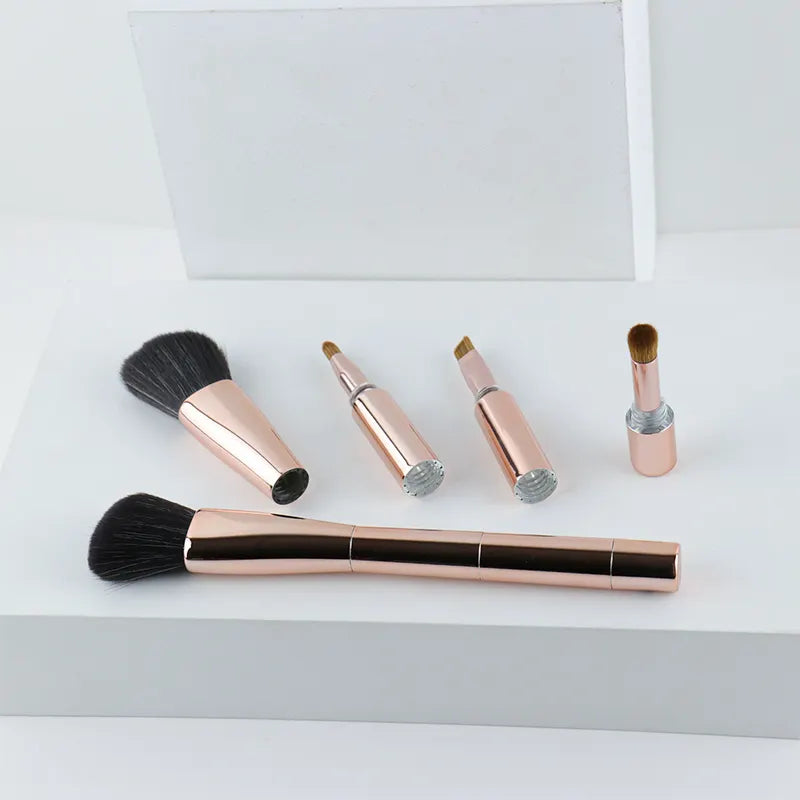 Rose Gold Makeup brushes