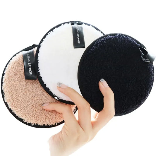 Washable Microfiber Cotton Reusable Makeup Remover Pads