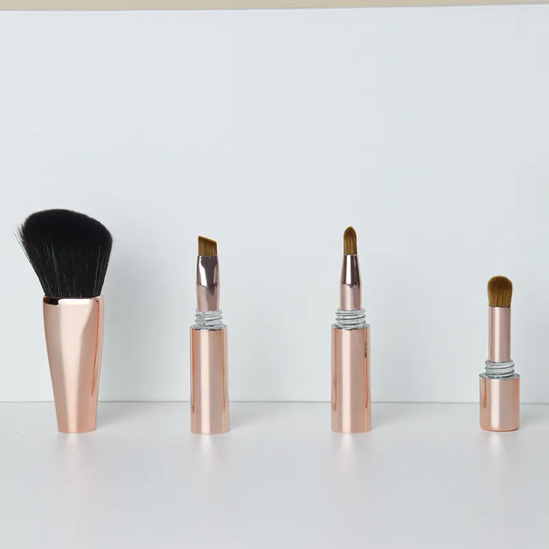 Rose Gold Makeup brushes